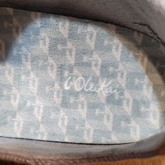 OluKai size 11 Ki'ihele Li slip on sneakers w/ drop in heel in fog - Picture 9 of 13